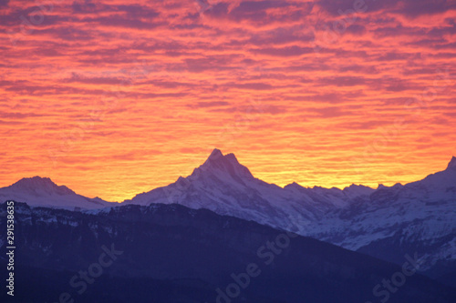Alpine Sunset © Robert Winchester