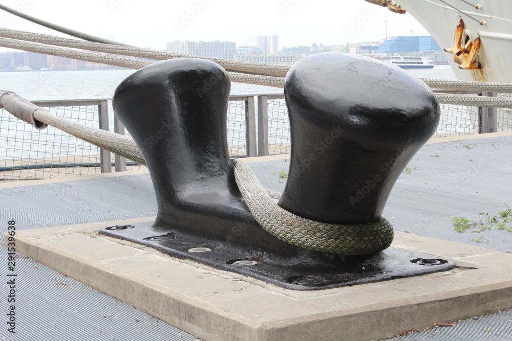 Obraz premium Dock Line Cleat