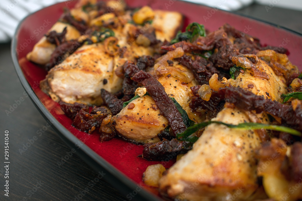 Sun-Dried Tomato Basil Mahi Mahi Sun-Dried Tomato Basil Mahi Mahi
