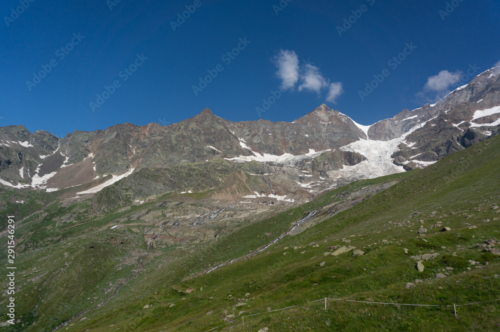 Italian Alps landscape in summer