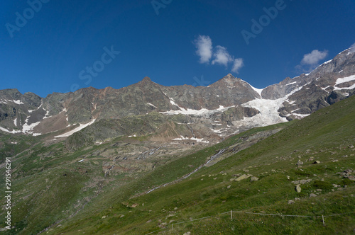 Italian Alps landscape in summer