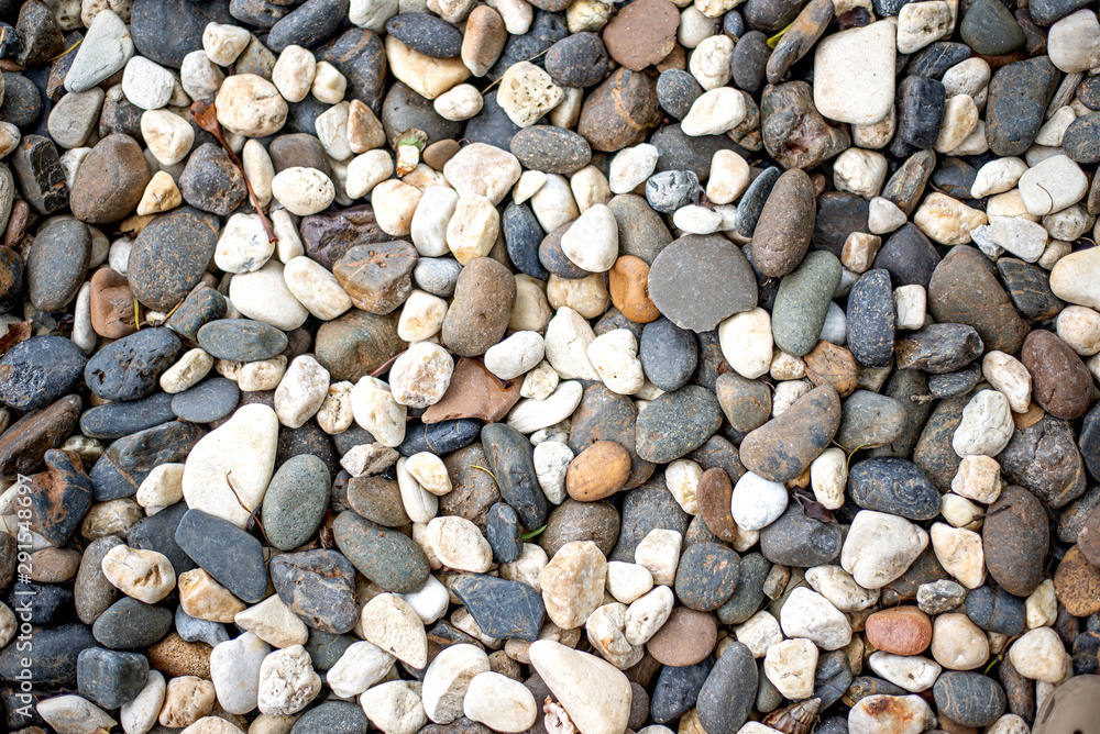 crushed stone on the seashore background crushed stone on the seashore background