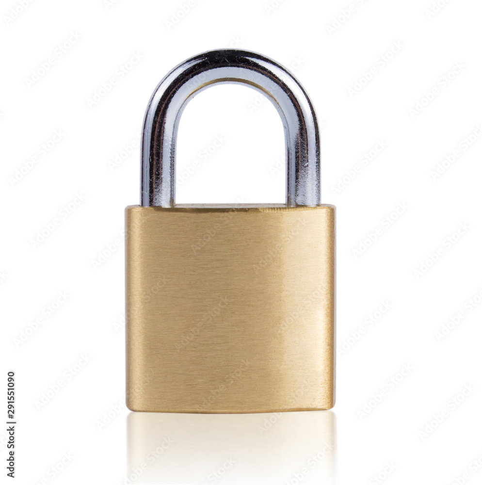 padlock with keys isolated on white background padlock with keys isolated on white background