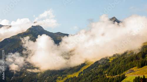 Mountain cloudscape