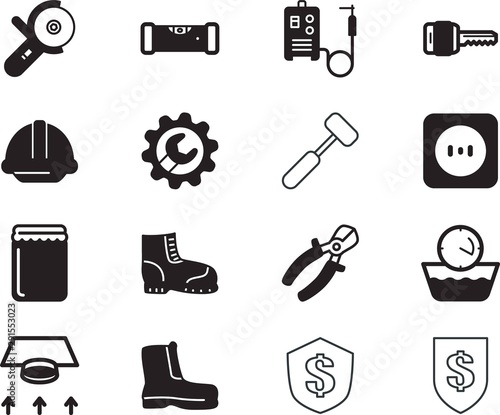 home vector icon set such as: fabrication, voltage, key, meat, flow, factory, door, interface, time, app, stopwatch, sport, gear, cut, web, cup, ventilator, fix, collection, bubble, sweet