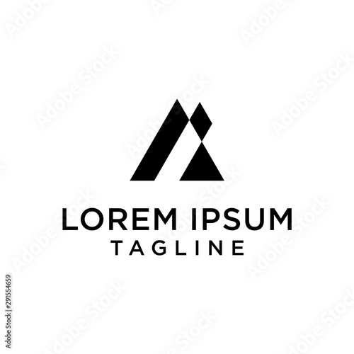 AI, IA  letters logo monogram