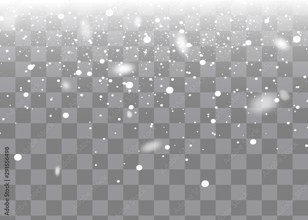 Snowfall, snowflakes in different shapes and forms. Snowflakes, snow background. Christmas snow for the new year. Snowfall, snowflakes in different shapes and forms. Snowflakes, snow background. Christmas snow for the new year.