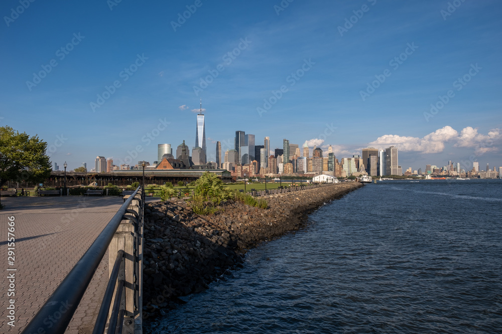 Liberty State Park is a park in the U.S. state of New Jersey opposite both Liberty Island and Ellis Island