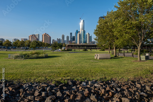 Liberty State Park is a park in the U.S. state of New Jersey opposite both Liberty Island and Ellis Island photo