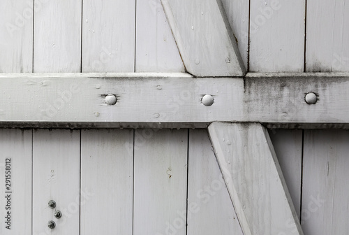 White wooden door © esebene