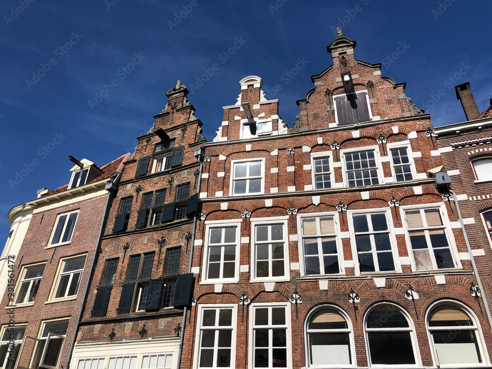 Architecture in the old town of Zutphen