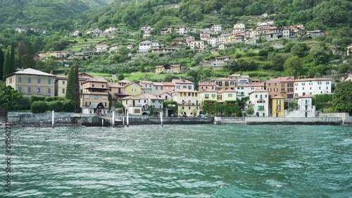 Beautiful Musso village on Lake Como