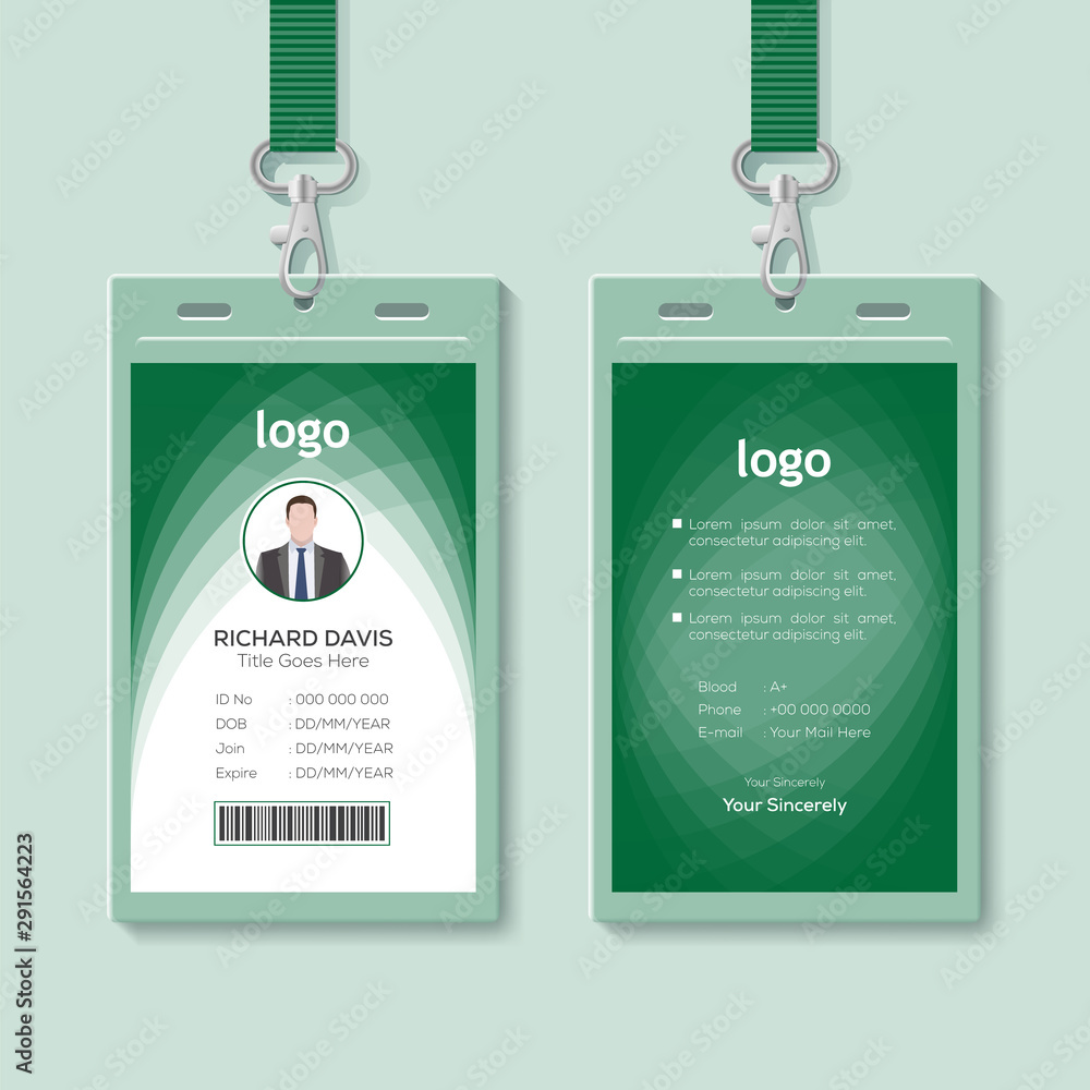 Multipurpose Identity Card Template Multipurpose Identity Card Template