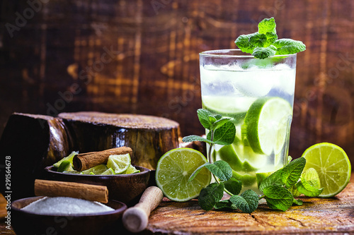 Photography Mojito is a white rum-based cocktail made in Cuba