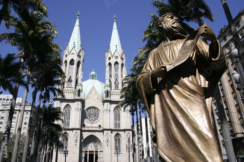 Praça da Sé, São Paulo city, Brazil photo