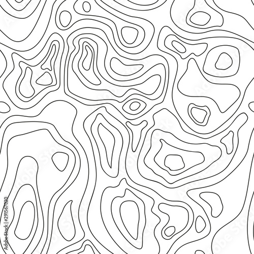 Abstract hand draw lines pattern in black and white.