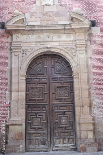 vistas de malaga  puerta iglesia los martires andalucia españa spain © jaime
