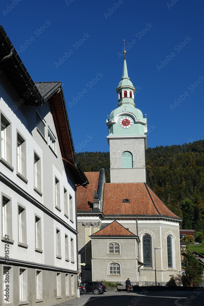 Kirche in Bezau, Vorarlberg