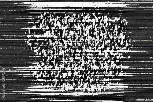 An abstract black and white grunge background image.