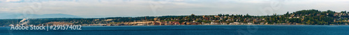 Panoramic View of Historic Port Townsend, Washington. Port Townsend is steeped in fascinating history, from its Native American roots to its Victorian architecture and maritime legacy.