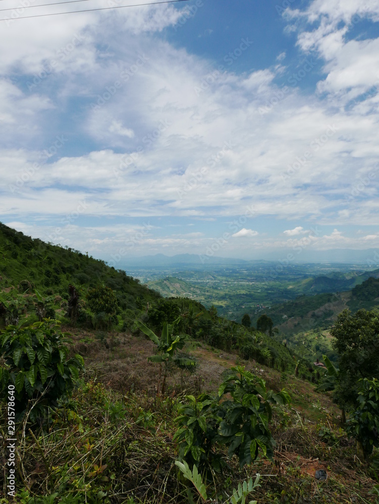 View from the Alto del Nudo