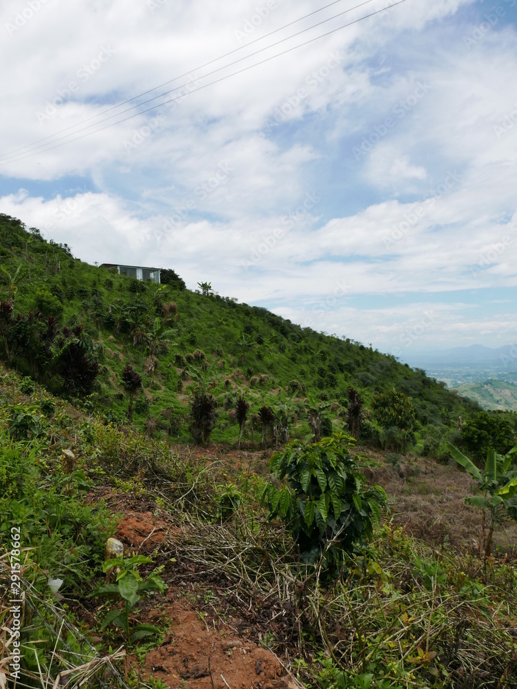 View from the Alto del Nudo