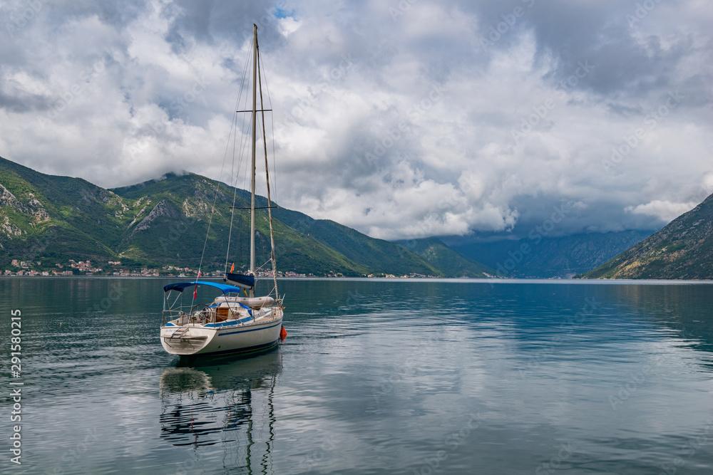 Balkan view in Kotor Bay, Montenegro - Image