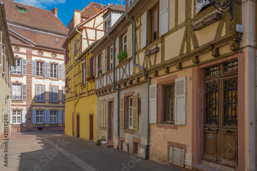 Colmar, France - 09 16 2019: Colorful facades in the little Venice © Franck Legros