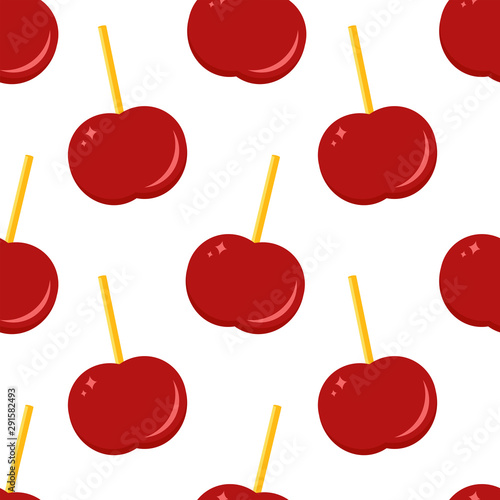 Classic caramel apple pattern