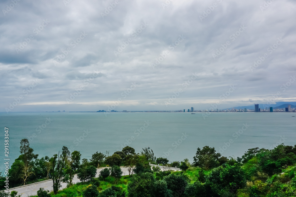 Fototapeta premium Seascape in Da Nang, Vietnam