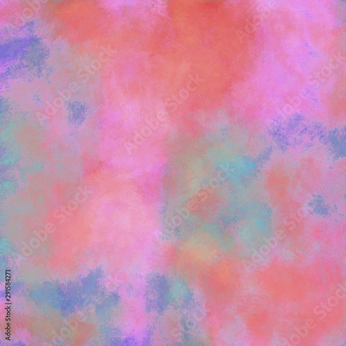Abstract acid colors: bright pink, red, blue, purple and orange splash on texture background. © Anastasia Rybalka