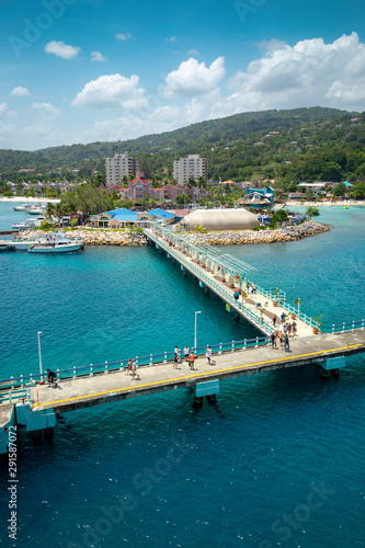 Port in Ocho Rios, Jamaica