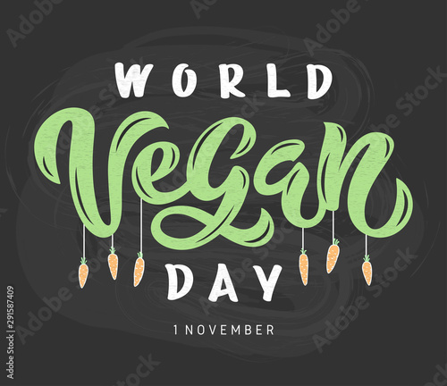 Vegan calligraphy