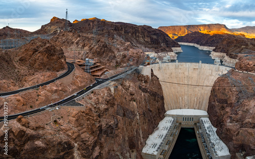 Hoover Dam near Las Vegas in 2019