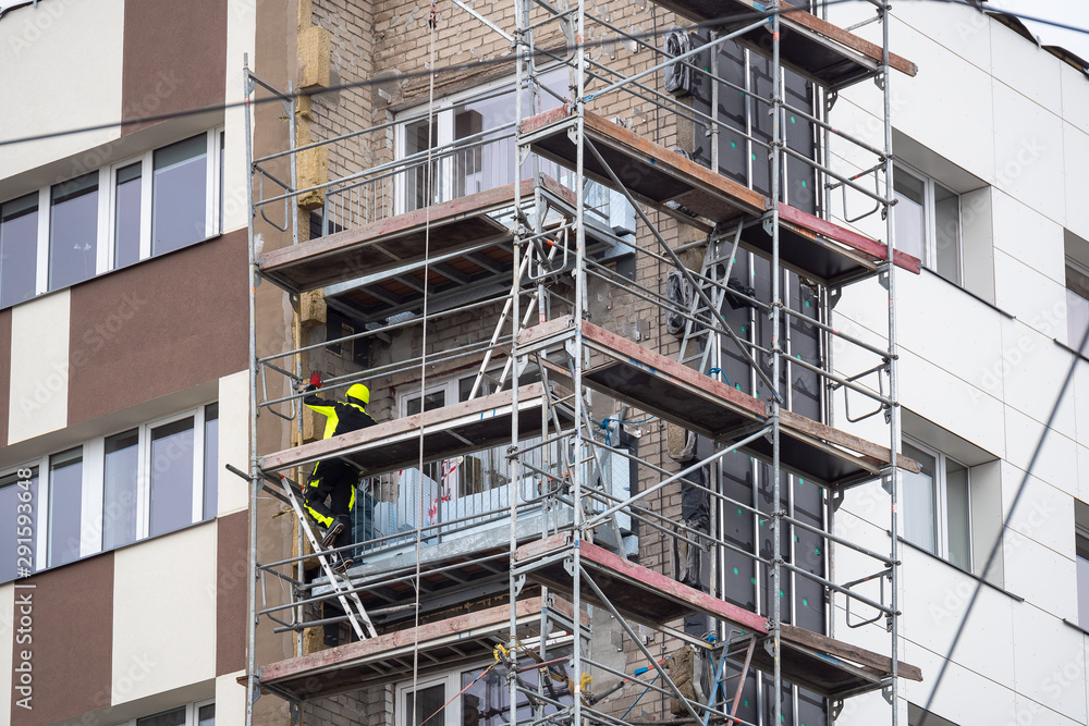 Building insulation in many ways. Ecology. Energy Saving.