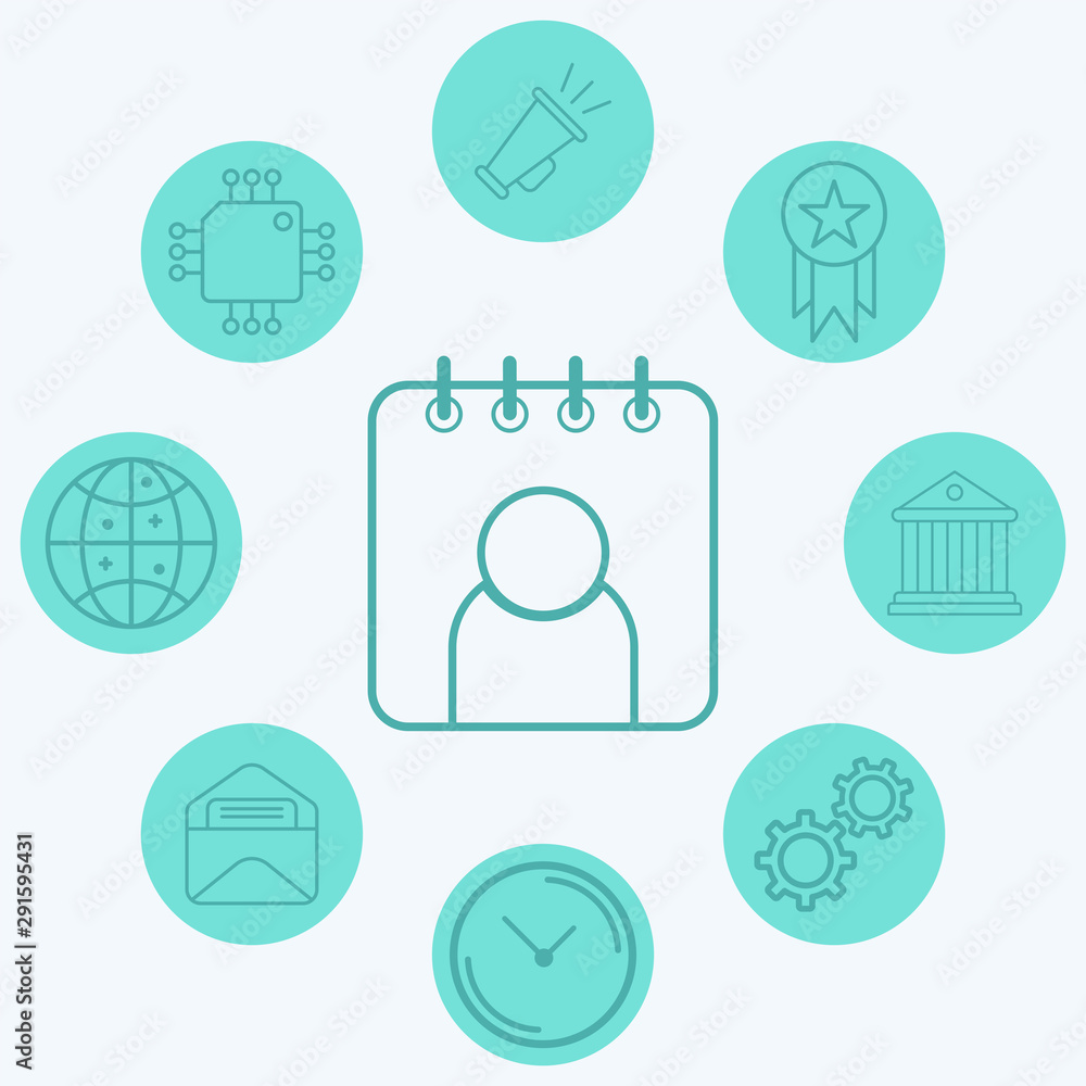 Calendar vector icon sign symbol Calendar vector icon sign symbol