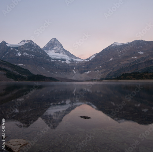 Hiking around Mt Assiniboine late summer photo