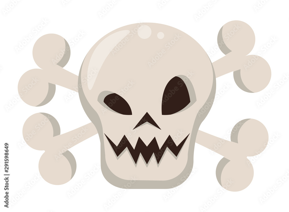 halloween skull head isolated icon halloween skull head isolated icon