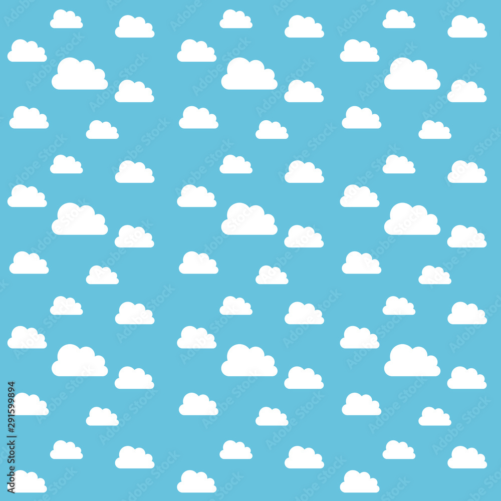 seamless background with clouds seamless background with clouds