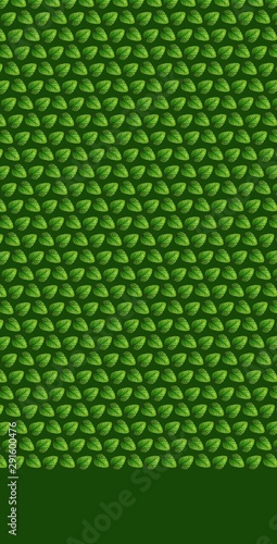nature pattern design for clothes and home wall