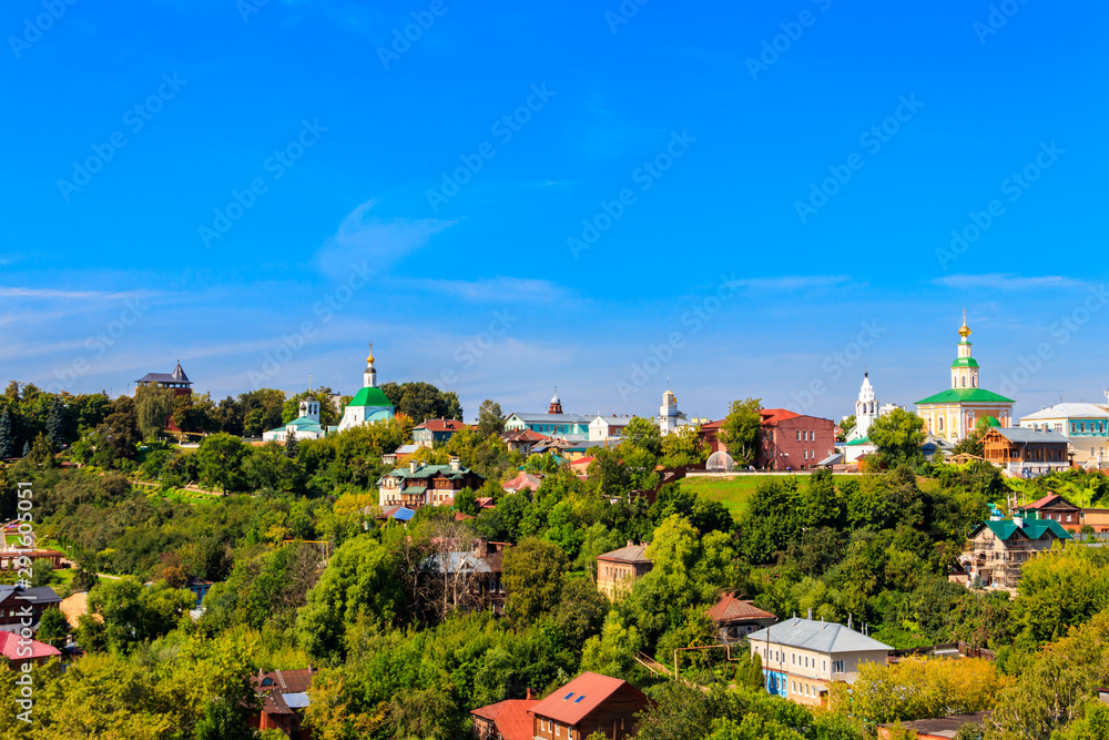 View of the Vladimir city in Russia