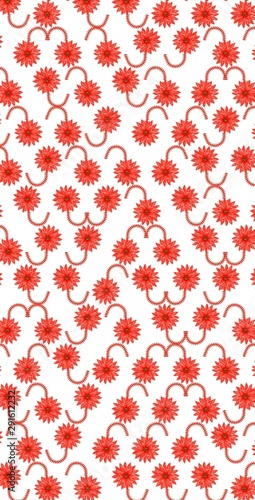 nature pattern design for clothes and home wall