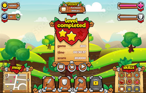 Medieval Game GUI