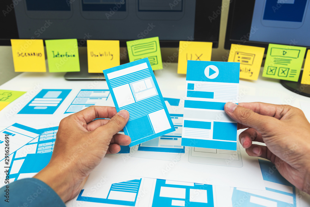 User Experience ux designer web smartphone layout. User Experience ux designer web smartphone layout.