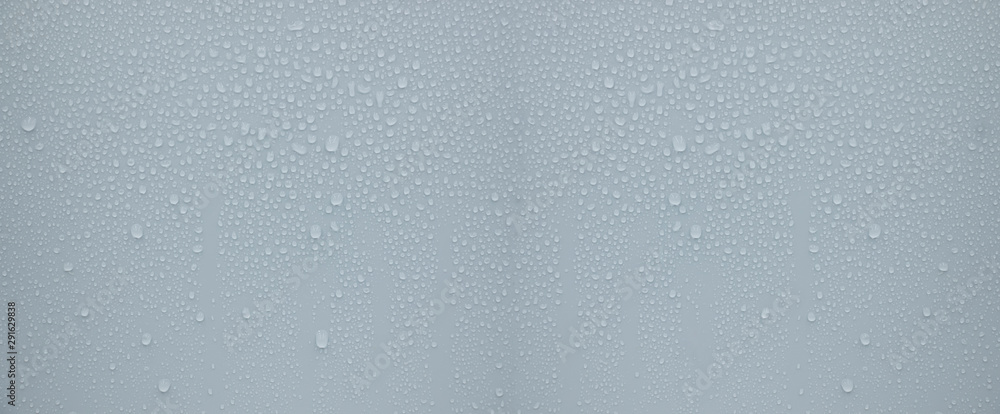 Drops of water on beautiful colors on the background - obrazy, fototapety, plakaty 
