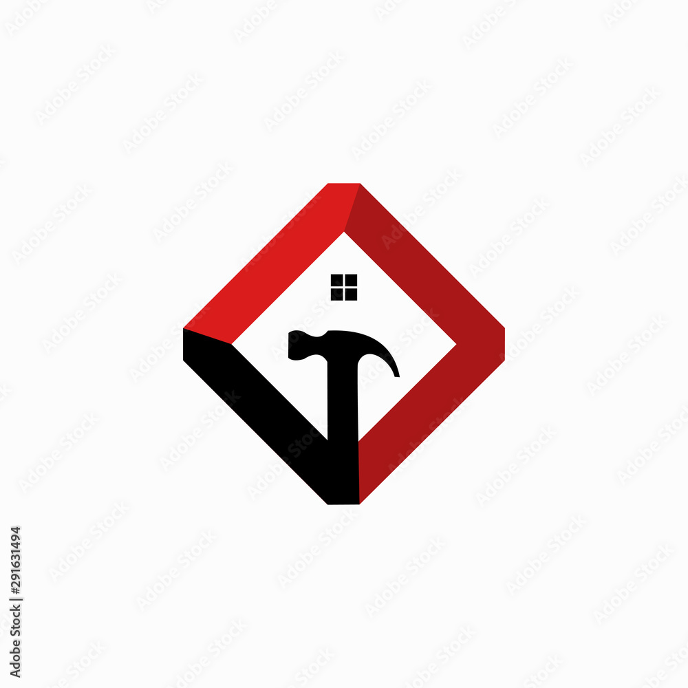 Home Repair Workshop Creative Icon Logo Design Template Element Vector Illustration Home Repair Workshop Creative Icon Logo Design Template Element Vector Illustration