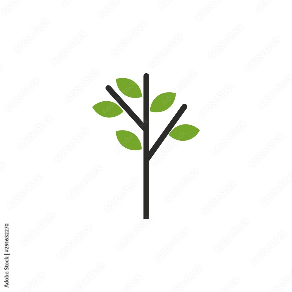 Nature, Tree leaf logo template, design concept. vector Nature, Tree leaf logo template, design concept. vector