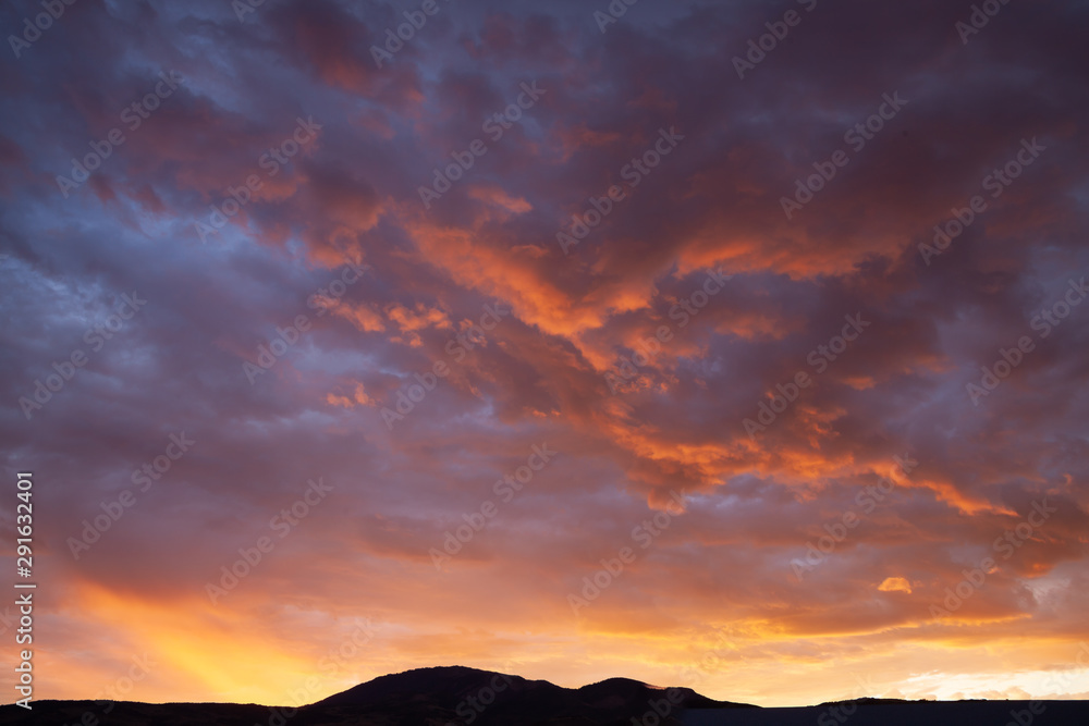 Brilliant Rocky Mountain Sunrise