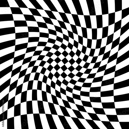 torsion, rotary deform.gyration, revolve element.tweak converging checker, chequered pattern / background. centrifuge, spin whirligig.vortex, whirl, swirl whirlpool background.vertigo, hypnosis op-art