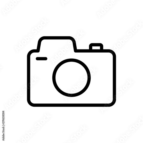 Camera icon vector design template